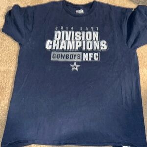 Cowboys NFC Navy Blue Short Sleeve Tee